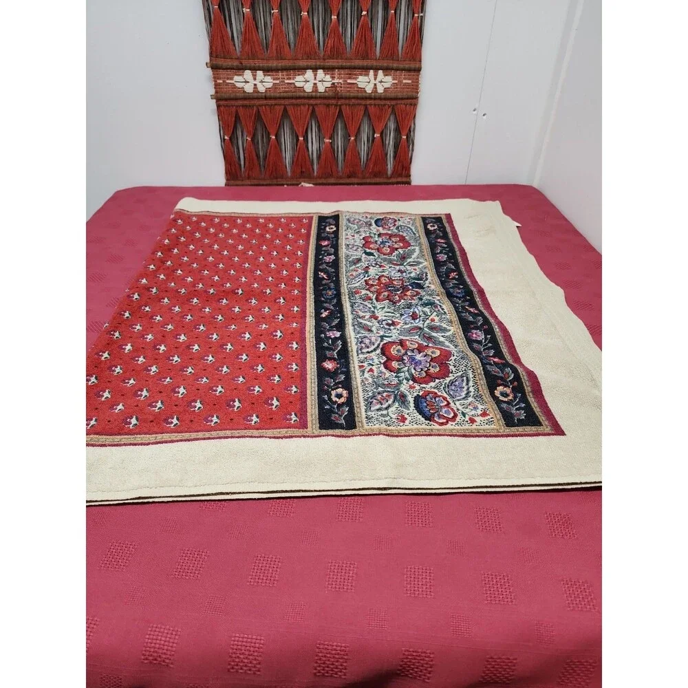Vintage Martex Avignon Bath Towel Floral Grannycore Made In The USANew With Tags